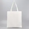 Torby wieczorowe 5 szt. Beżowe na płótnie zakupowe ekologiczne wielokrotnego użytku Składana torba na ramię duża torebka bawełniana TOTE dla kobiet 231018