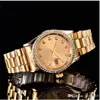 Rollen Datum Luxus Diamant Berühmte Krone Uhr Top Sport Frauen Gold Uhr 3a Qualität Quarz Funktion Genaue Positionierung Quarzuhr daydate Geschenk cy AAA5