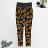 Pantalon actif Kawaii citrouille Leggings joyeux Halloween Push Up Yoga doux sans couture femmes collants de sport de gymnastique personnalisés