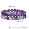 Filo 3 pz/set Bracciale In Pietra Naturale 8mm Quarzo Rosa Opale Turchesi Perline Braccialetti Energetici Per Le Donne Uomini Coppie Gioielli Regali