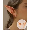 Party Decoration 1 Par Halloween tema Angel Latex Elf Ears High Simulation Soft ofarlig Fake Cosplay Prop Costume