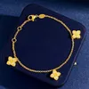 Roberto Coin Bracelet Inlaid Crystal Gold Plated 18 K Designer for Woman T0P 품질 공식 복제 패션 다이아몬드 006