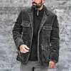 Herrjackor 2023 Vinter ny populära herrkläder coat casual mode fasta färgjacka Men's Top Coat R231019