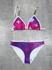 23SS kvinnors badkläder väska sexiga kvinnor bikini set sommar strandkläder baddräkt damer sport push up s-x l