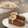 Ultra Mini Snow Boots Designer Womens Australie Platform Heeled Ankle SuedeWool Fur Boot Tasman Slippers winter OurDoor Booties