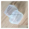 Opbergdozen Bakken Vierkant Lege Mini Doorzichtige Plastic Opslagcontainers Box Case Met Deksels Kleine Boxen Sieraden Oordopjes Zwl707 Home Gar Dhyfj