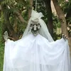 1pc, Heks Schedel Hangend Spook Halloween Decoratie Halloween Elektrisch Speelgoed Bruid Bruidegom Spook Feestdecoratie Rekwisieten Horror Party Sfeer Rekwisieten Heksenpop Grappig