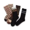 Women Socks Classic Color Fashion Letter Pattern Hosiery Medium Stockings Casual Womens Underwear246a