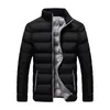 Piumino da uomo Parka Cappotto invernale da uomo Addensare Casual Parka Slim Fit Capispalla impermeabile Giacca con zip calda Top camicetta Erkek Mont 231018