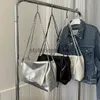 Bolsos de hombro con diseño para mujer, bandolera con cadena, estilo Simple, 2023