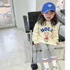 Clothing Sets Autumn Children's Fashionable Sports Set Baby Girl Sweater Leggings Two-piece Sets Girl Toddler Cartoon Alphabet Clothing 231019