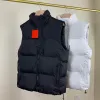 2023 vinterdesigner puffer väst herens väst vinter ner västar unisex par bodywarmer kvinnor jacka ärmlös utomhus varmt tjockt utklädskläder gilet uomo