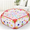 Toy Tents Ocean Ball Pool Pit Playhouse Portable Foldable Tent Indoor Outdoor Educational Colorful Toys Gift For Children Kids Baby 231019