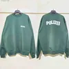 Sweats à capuche pour hommes Sweatshirts 2023fw POLIZEI Sweatshirts Hommes Femmes Meilleure qualité Crewneck Oversize VTM Pull à capuche à l'intérieur des étiquettes T231019