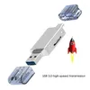 Zinklegierung USB 3.0 Kartenleser TF-Speicher Typ-C Mobiler Computer Universelle Multifunktion