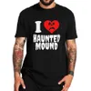 Heren T-shirts Sematary I Love Haunted Mound T-shirt Populaire Trend Hartvorm Unisex Katoen Korte Mouw T-shirt T2301032438