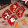 Christmas Decorations Christmas stockings candy bags gift bags Christmas trees socks pendants Merry Christmas and Happy New Year x1019