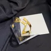 Designer Braccialetti con polsini aperti Larghezza Europa Oro Argento Colore America Stile moda Donna Bracciale di lusso Placcato Acciaio inossidabile Amanti del matrimonio Gioielli regalo