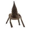 Halloween Toys Fashion Witch Wizard Hat All-Match Pointed Hat Halloween Dress Up Hat Cosplay Decoration Props Accs For Women Men 231019