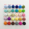 12mm Silicone Beads Silicone bead 100pcs lot Food Grade Teething Nursing Chewing Round beads Loose Silicone Beads273y