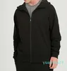 Lu Lu Yoga Hoody Мужские толстовки с капюшоном Мужская толстовка на молнии с капюшоном City Sweat Jacket воротник-стойка для отдыха на открытом воздухе толстовки для фитнеса Lemonnn