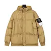 Stone Winter New Metal Nylon Down Coat da uomo e femmina Comoda e calda versatile Giacca giù