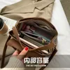 Evening Bags Fashion Retro Casual Crossbody Large Capacity Single Shoulder Bag Portable Luxury Lock Square Handväskor för Bolsa 231019