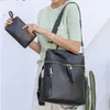 School Bags 2023 Fashion Student Backpack Women's Casual Street Black