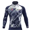 Cykeljackor Bjorka Cycling Men Navy Blue Thermal Jacket Långärmad cykelteamtröjor Ciclismo Jaqueta Motociclista Cyclistes Kläder 231018