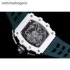 Movement Watch Clean Function Watch Chronograph Superclone Mechanics Full Watch Wristwatches Top Rm11-03 Carbon Fiber Case with Calendar Box l G6QX