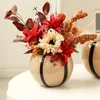 Vazen Europese imitatie snoep glazen vaas ornamenten woonkamer bloemstuk decoratie model Minsu tv-kast
