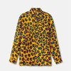 Daisy Leopard Shirt Herren Designer-Hemden Markenkleidung Herren Langarm-Kleiderhemd Hip-Hop-Stil Hochwertige Baumwolloberteile 104009259R