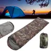 Sacos de dormir acampamento ao ar livre camuflagem envelope adulto saco de dormir acampamento viagem almoço pausa escritório lazer preguiçoso 231018