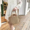 Bags Summer Straw Woven Handbags Retro Ladies Beach Bag Vacation Travel Shopping Totes Purse Bolsoscatlin_fashion_bags