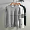 Herrtröjor 2023 Fashion Men's Casual Loose Basic O-Neck stickad tröja Halv Hög krage Pullover Male Double Collar Autumn Winter Tops J231013