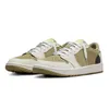 nike travis scott jordan travis scott jordan 1 travis low Basketball Shoes Mens Trainers Reverse Mocha Panda Satin Bred OG Dark Mocha【code ：L】Pink Men Women Big Size 13  Sneakers