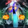 Outros suprimentos para festas de eventos Halloween LED Fantasma assustador inflável Controle de fantasma Mudanças de cor Brilhante Adereços de decoração de Halloween Adereços 231019