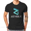 T-shirts pour hommes Zil Zilliqa Blockchain Crypto-monnaie Crypto Tshirt pour hommes Just Hodl It Soft Casual Tee T-shirt Nouveauté Trend1740