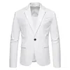 Męskie garnitury Blazers Mens Blazer Jacket European and American Men's Single Breasteed Suit Męska sukienka ślubna marynarka marynarka 231018