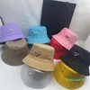 Inverno designer balde chapéu masculino boné cor sólida dupla face triângulo chapéu tendência modelo bordado aba larga chapéu casquette