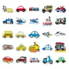 100 PCS Transport Cartoon Graffiti Naklejki PVC Notebook Trend Wodoodporna dekoracja kreatywna