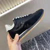 Designer Casual Schoenen Dames Flow Runner Sneakers Nylon Suède Trainers Heren Dames Vintage Schoenen Veterschoenen Toenemende Lederen Platform Sneaker Maat 35-44