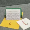 2023 New Card Bag Designer Fashion dog teeth Card holder Womens men Purses Double sided Credit Cards Coin Mini Wallet