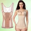 Women's Shapers Body Shaper Belly Binding Shaping Front Button Shrinking Split Top Clothes Postpartum Tank Tops