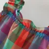 Vestidos de menina roupas de verão roupas de bebê nascido coreano bonito xadrez flor sem mangas algodão princesa crianças vestido criança bc2282