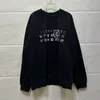 Margiela hoodies maschile designer hoodies cappotto mm6 uomo con cappuccio con cappuccio lettera stampato di lettere tenetri Terry pantaloni size s-xl design cappotto con cappuccio di moda interamente match 83