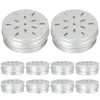 Dog Collars 10 Pcs Air Freshener Work Metal Canister Lid Scent Training Container Aluminum