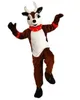 Costumes de mascotte d'élan de Noël d'Halloween Cadeaux d'Halloween pour adultes Tenue de jeux de fête fantaisie Célébration de vacances Tenues de personnage de dessin animé