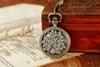 Pocket Watches Classic Hollowed Out Floral Commemorative Watch For Friends Gift Wife 2023