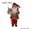 Decoraciones navideñas Feliz Cascanueces de madera Soldado 30 cm Artesanía Sala de marionetas Colgantes Decoración Año 2022 Entrega de gotas Inicio Ga Dhlu6